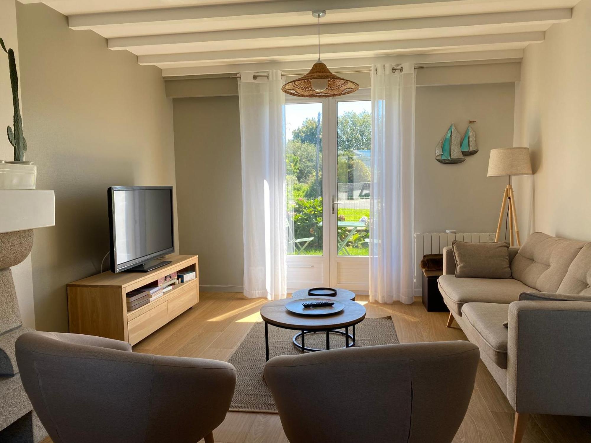 Maison De Vacances Ninette Nevez Bagian luar foto